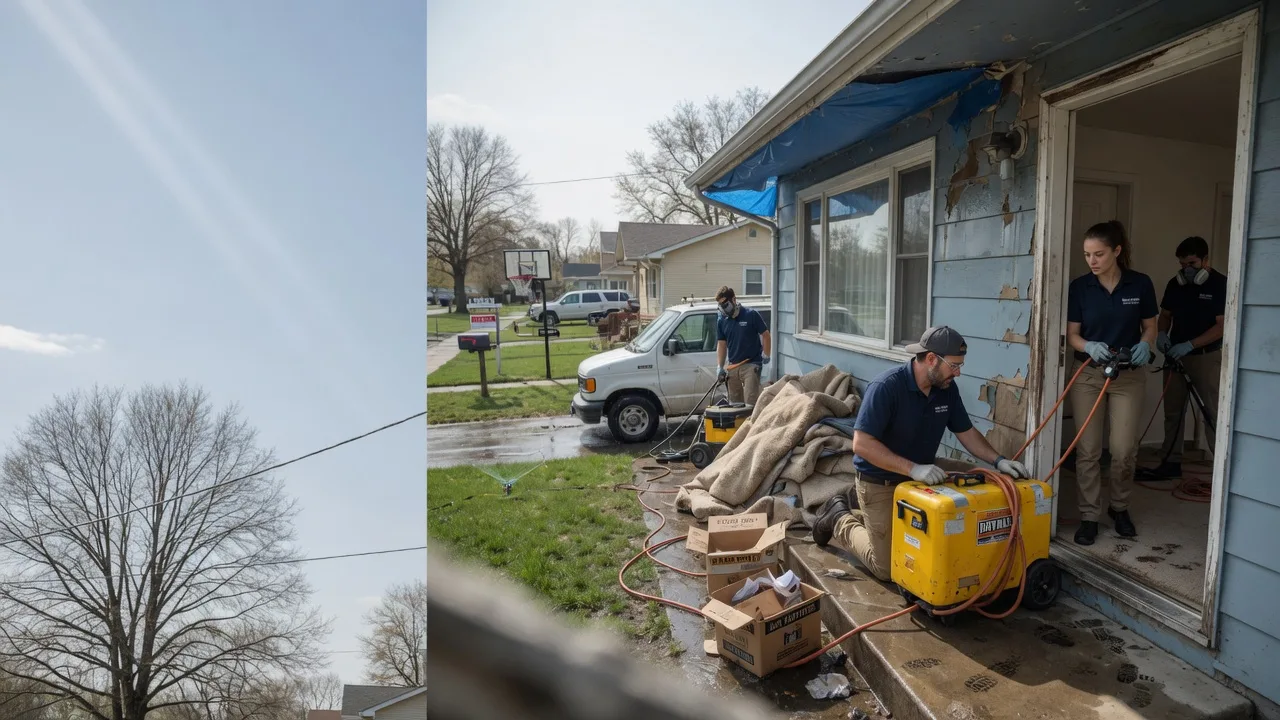 Basement Flood Cleanup in Dudley, PA near me